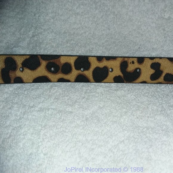 Leopard Print Belt - Picture 6 of 8